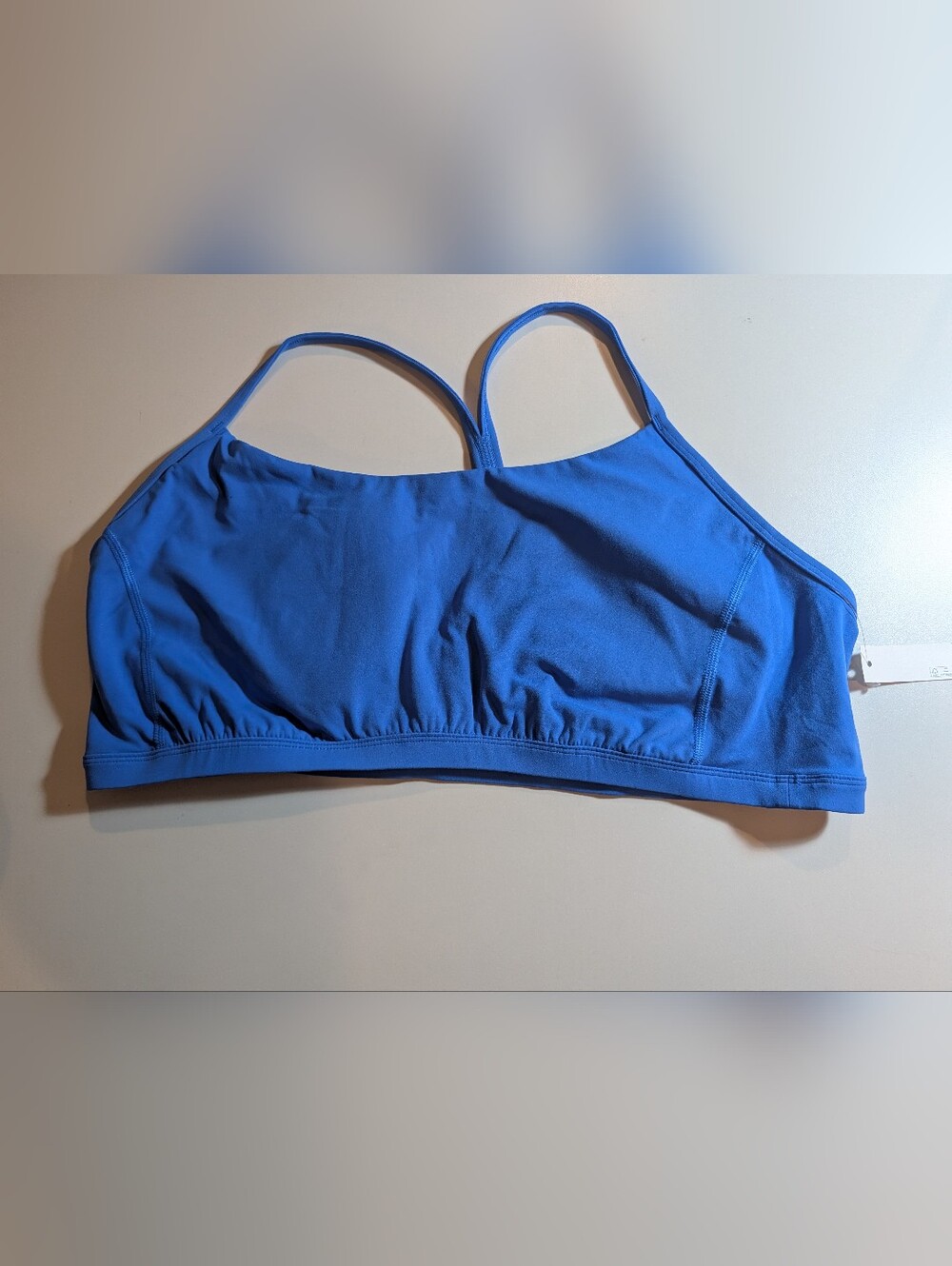 Amazon Essentials Woman's XXL Blue Strappy Sports Bra NWT